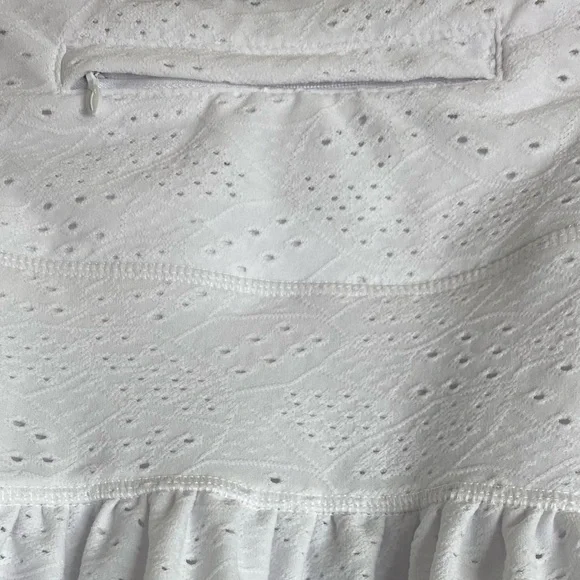 X by gotten pickleball/tennis/golf skirt/skort White Medium Used 1x Excellent - Picture 5 of 10